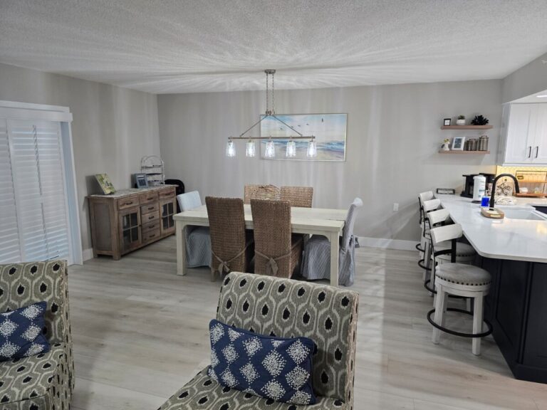 Intracoastal waterway calm waters from Unit 107 balcony