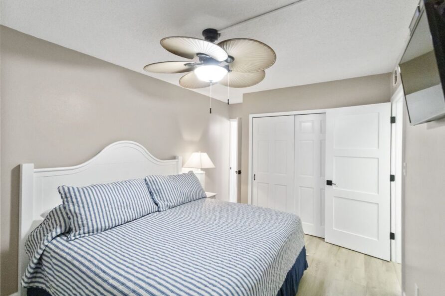 Intracoastal waterway view from condo balcony